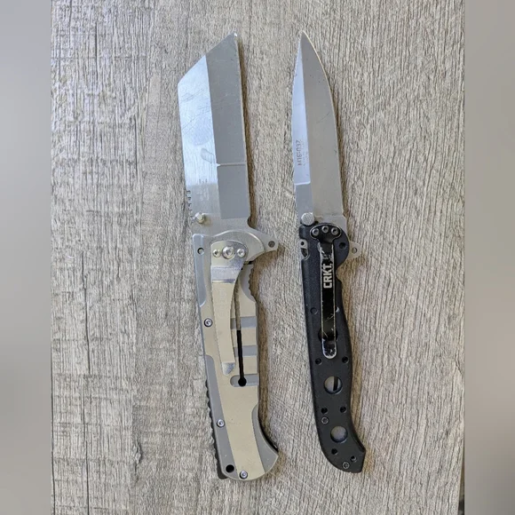 CRKT Flip Assist + Cleaver Style Folding Knives - Picture 3 of 5